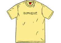 Supreme Morph Tee Pale Yellow