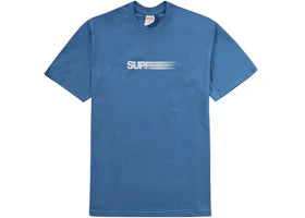 Supreme Motion Logo Tee (SS23) Faded Blue