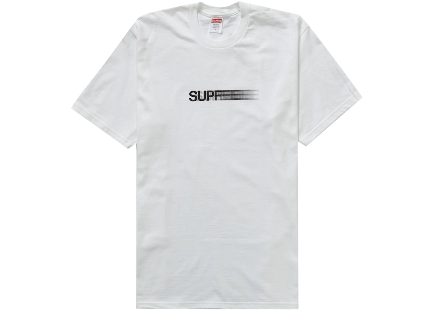 Supreme Motion Logo Tee (SS23) White - vue 360