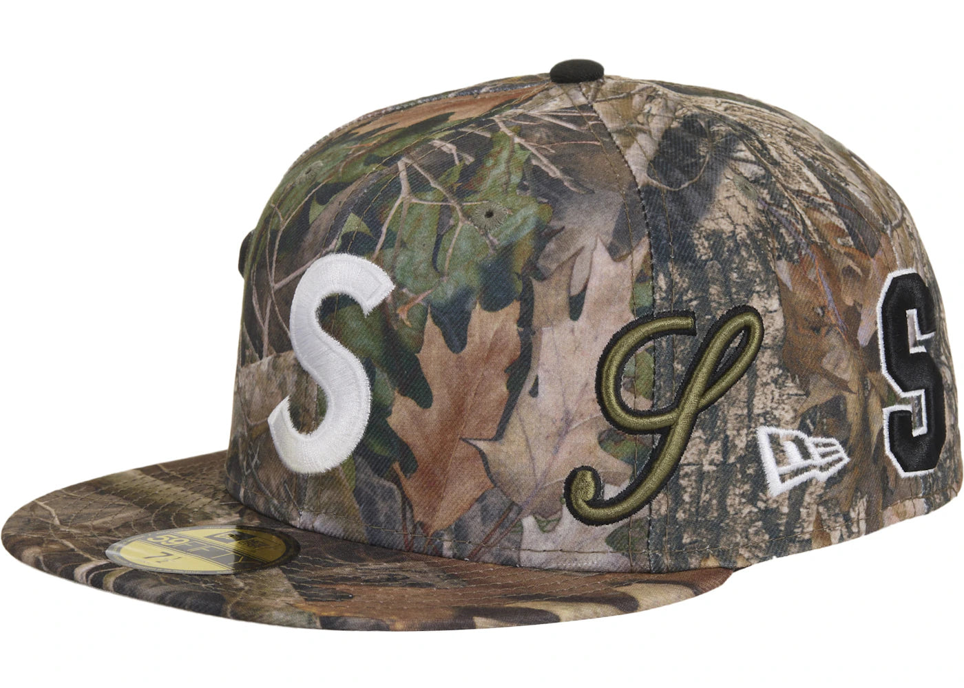 Supreme Multi S Logo New Era 59Fifty Fitted Hat Camo - vue secondaire A