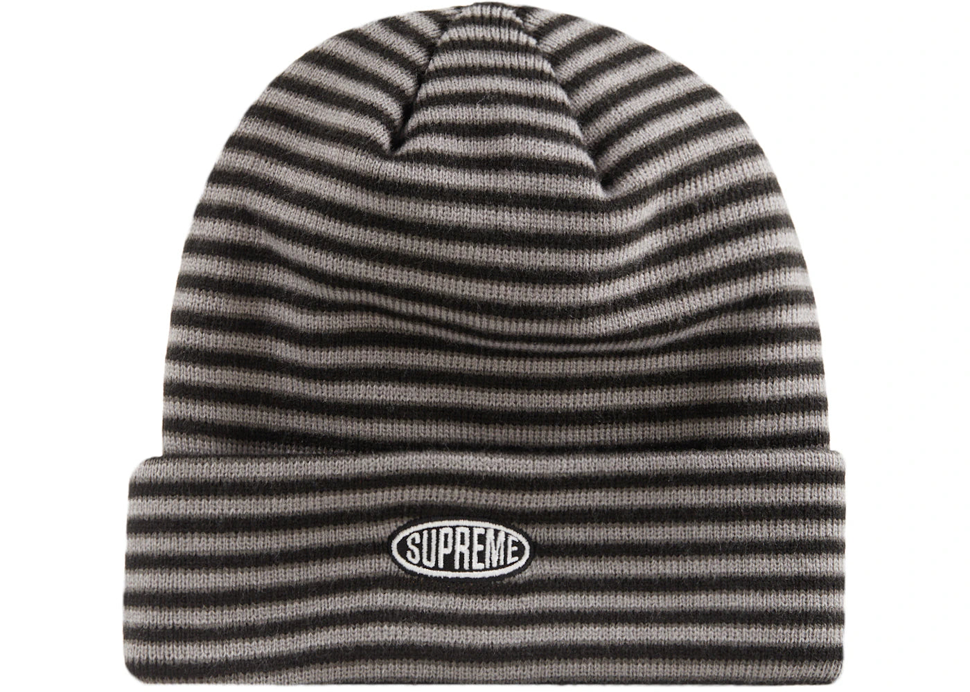 Supreme Multi Stripe Beanie (FW22) Black - vue secondaire A