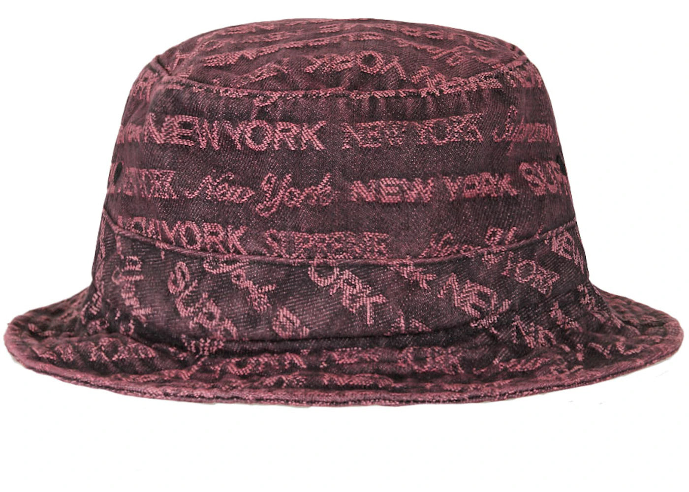 Supreme Multi Type Jacquard Denim Crusher Purple - vue secondaire B
