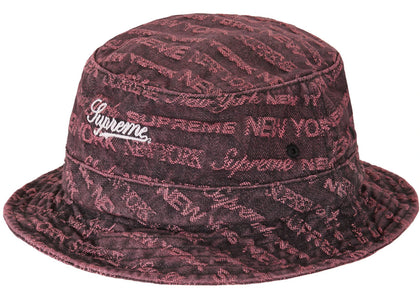 Supreme Multi Type Jacquard Denim Crusher Purple - product view 2