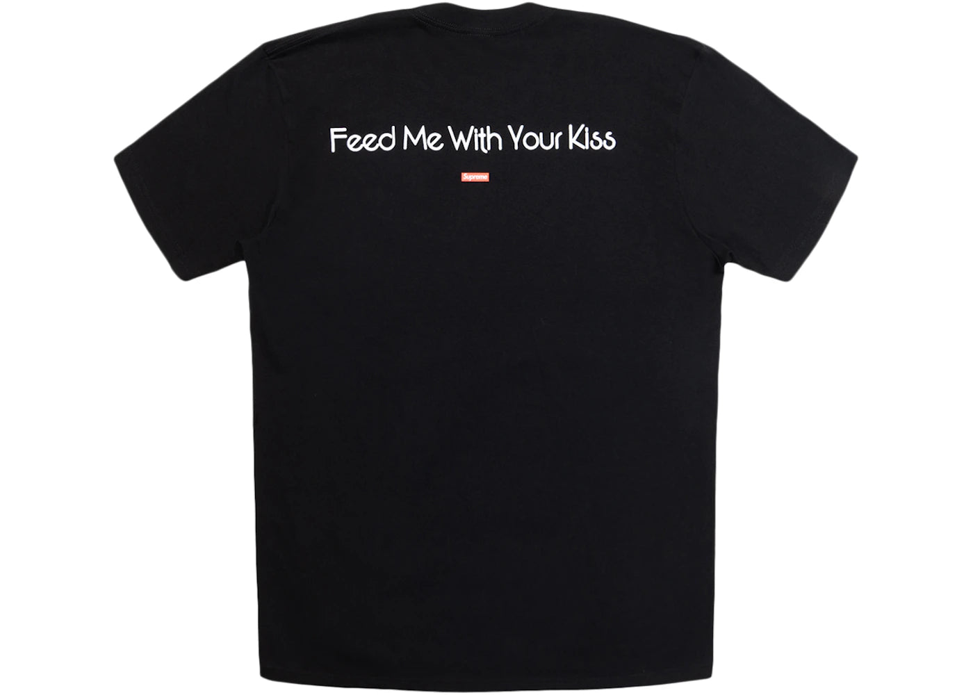 Supreme My Bloody Valentine Feed Me With Your Kiss Tee Black - vue secondaire B