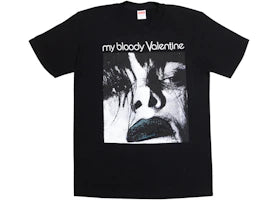 Supreme My Bloody Valentine Feed Me With Your Kiss Tee Black - authentic Supreme product