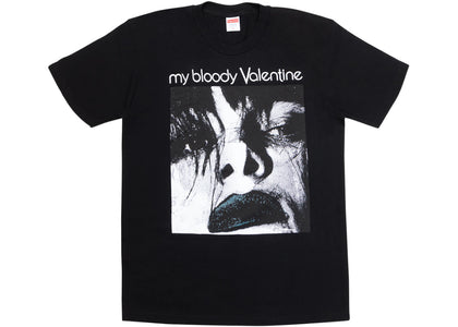 Supreme My Bloody Valentine Feed Me With Your Kiss Tee Black - product view 2
