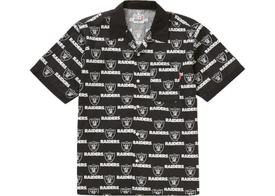 Supreme NFL x Raiders x '47 S/S Shirt Black