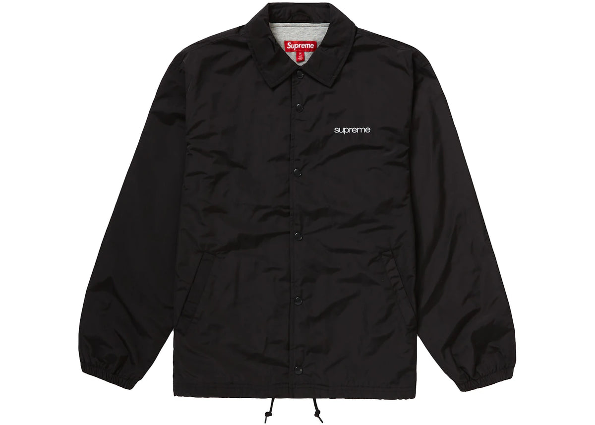 Supreme NYC Coaches Jacket Black - vue secondaire A