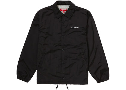 Supreme NYC Coaches Jacket Black - apparel view 2