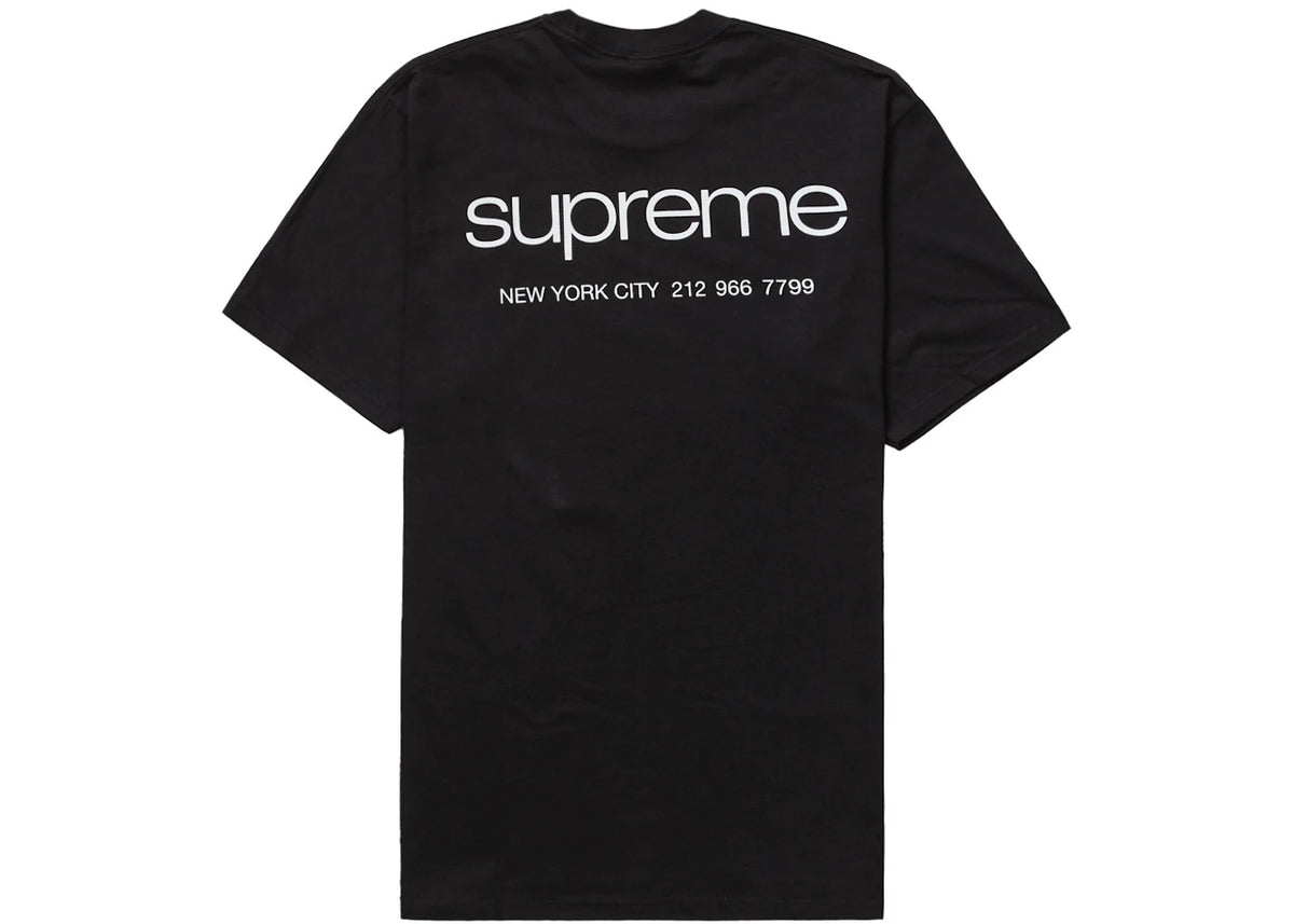 Supreme NYC Tee Black - vue secondaire A