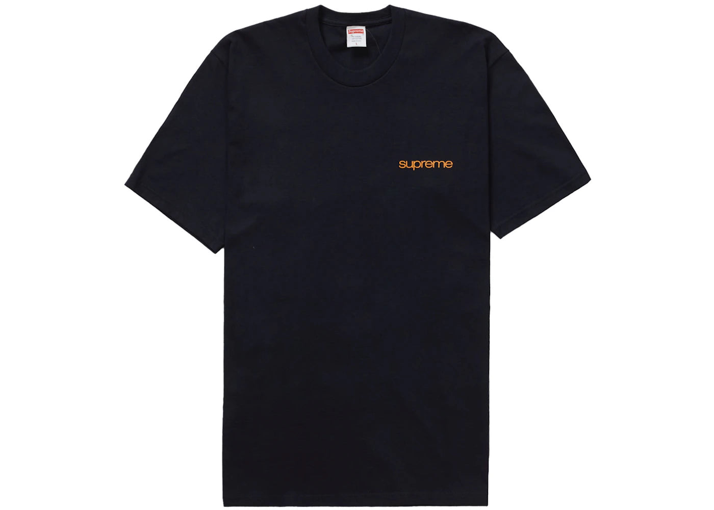 Supreme NYC Tee Navy - vue secondaire A