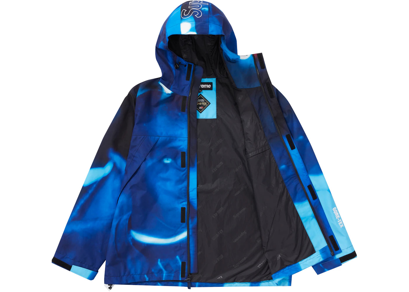 Supreme Nas and DMX GORE-TEX Shell Jacket Multicolor - vue secondaire B