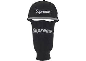 Supreme New Era Box Logo 59Fifty Balaclava Cap Black
