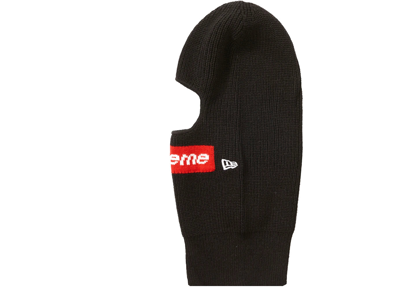 Supreme New Era Box Logo Balaclava Black - vue secondaire B