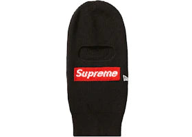 Supreme New Era Box Logo Balaclava Black - vue 360