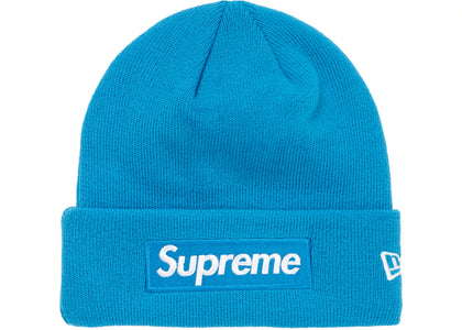Supreme New Era Box Logo Beanie (FW18) Bright Royal - product view 2