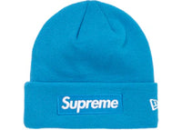 Supreme New Era Box Logo Beanie (FW18) Bright Royal