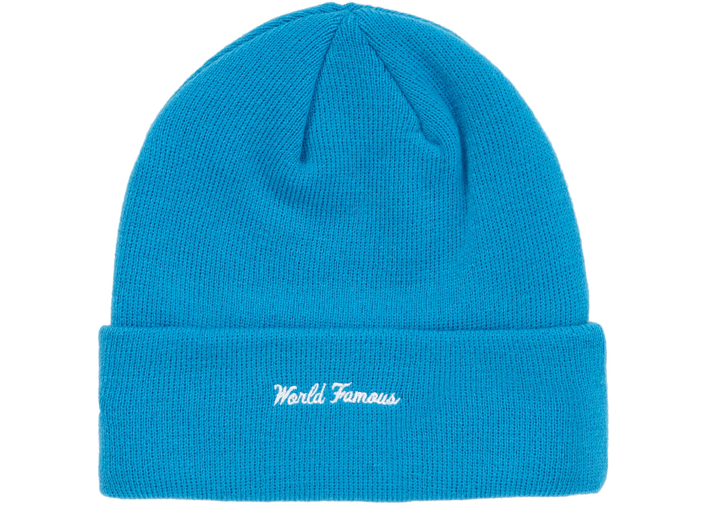 Supreme New Era Box Logo Beanie (FW18) Bright Royal - vue secondaire B