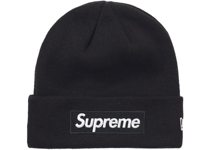 Supreme New Era Box Logo Beanie (FW21) Black - authentic Supreme product