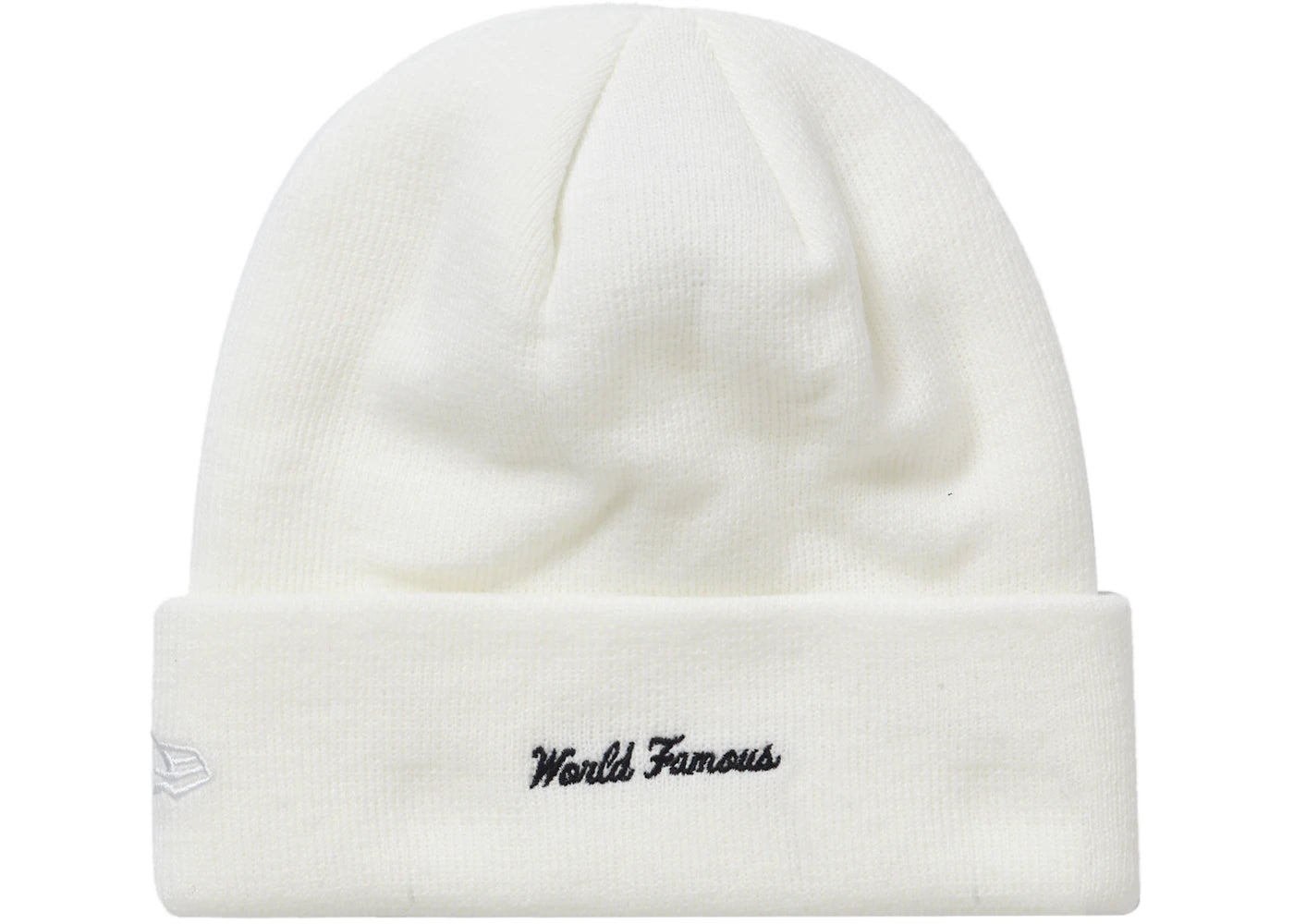 Supreme New Era Box Logo Beanie (FW21) White
