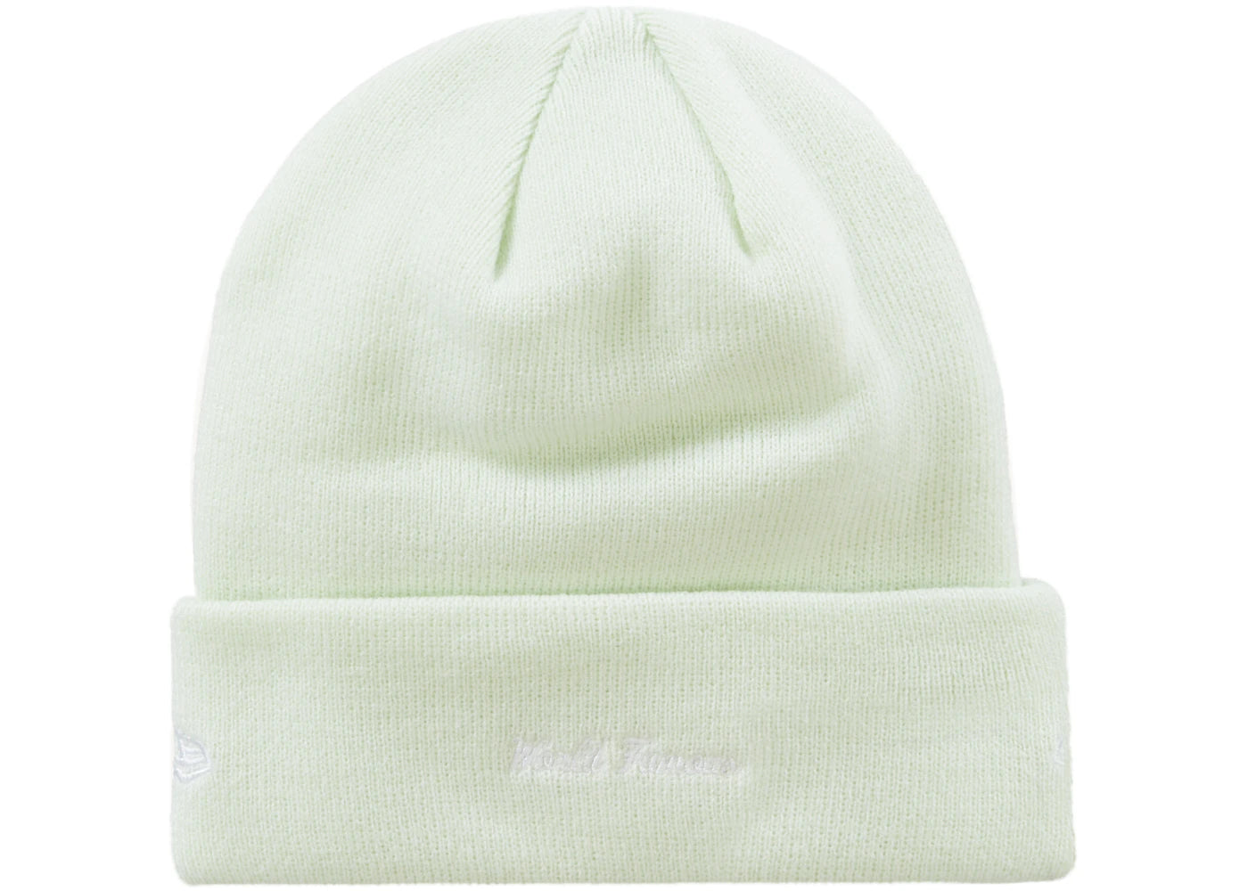 Supreme New Era Box Logo Beanie (FW23) Light Green - vue secondaire A
