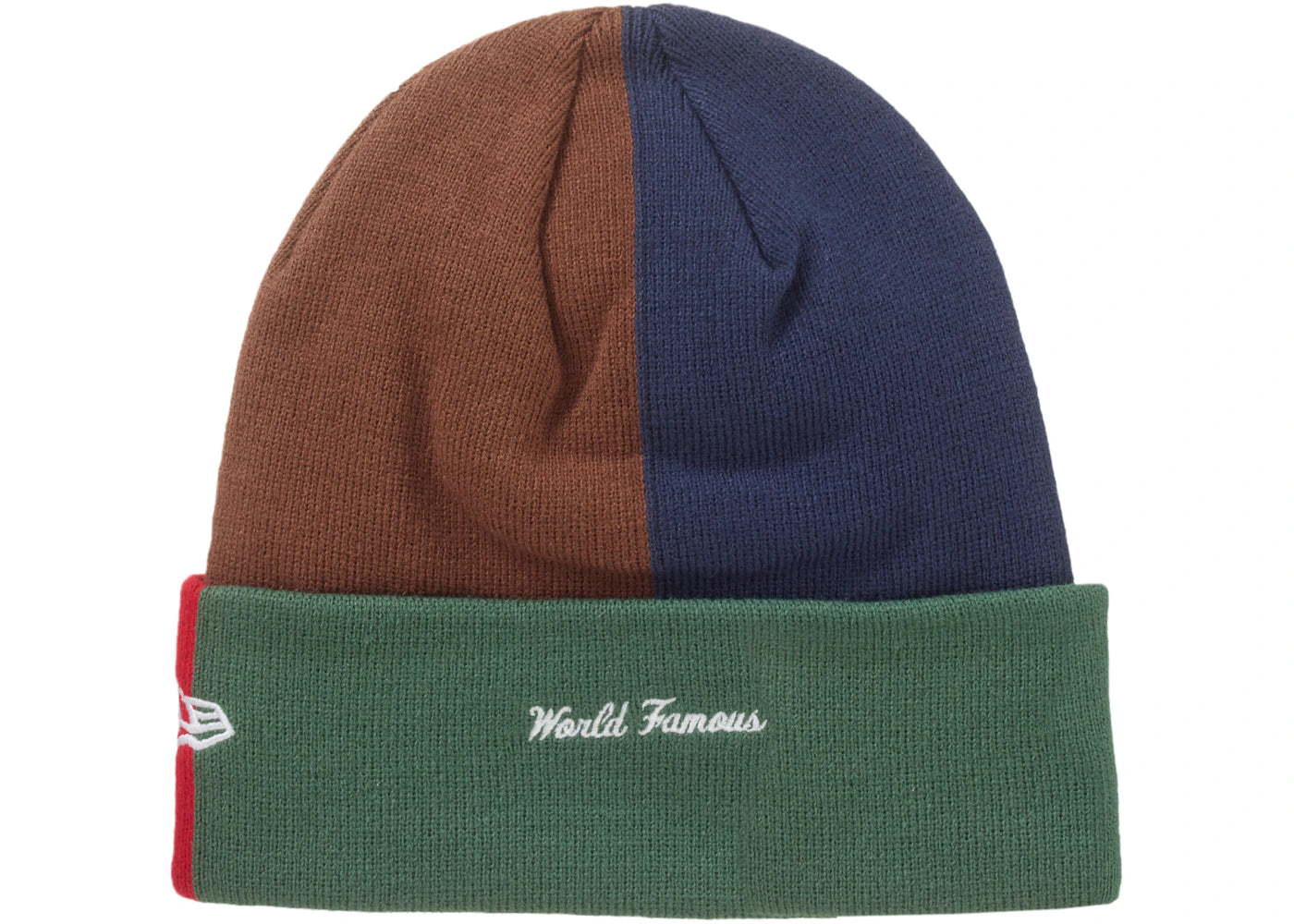 Supreme New Era Box Logo Beanie (FW24) Multicolor - vue secondaire A