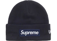 Supreme New Era Box Logo Beanie (FW25) Navy