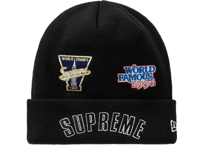 Supreme New Era Championship Beanie Black - product view 2