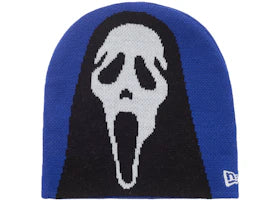 Supreme New Era Ghostface Beanie Blue - vue 360