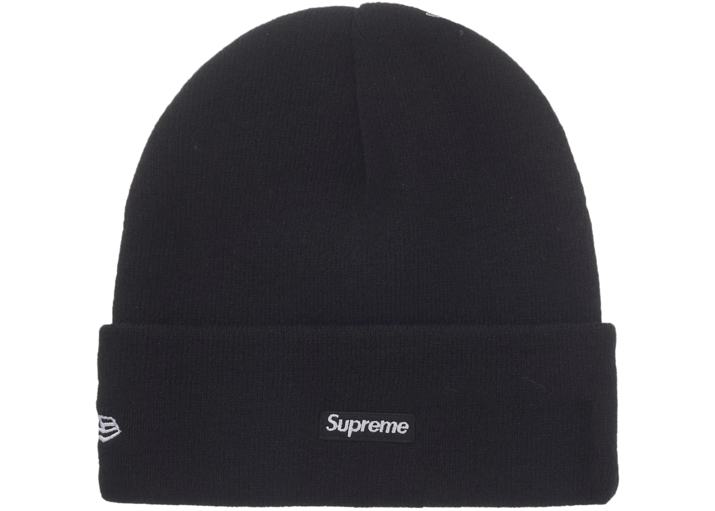 Supreme New Era Old English Beanie Schwarz