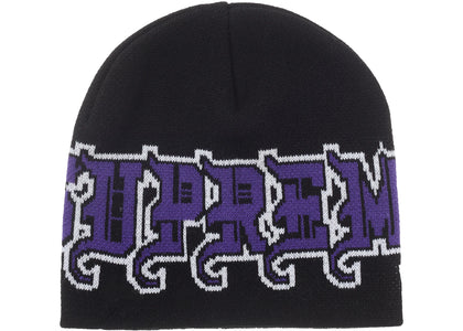 Supreme New Era Outline Beanie Black - product view 2