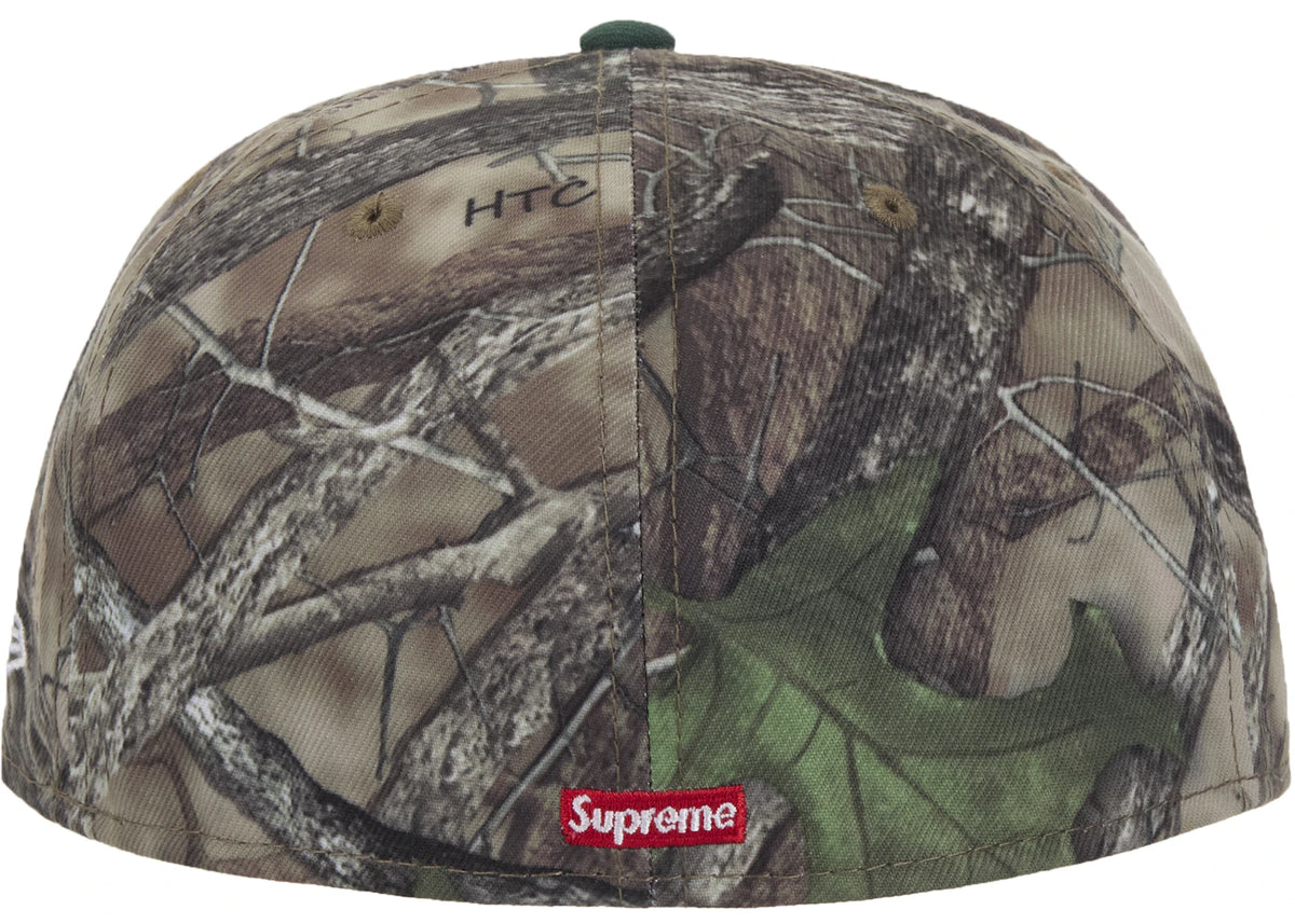 Supreme New Era Reaper S Logo 59Fifty Fitted Hat Woodland Camo - vue secondaire B