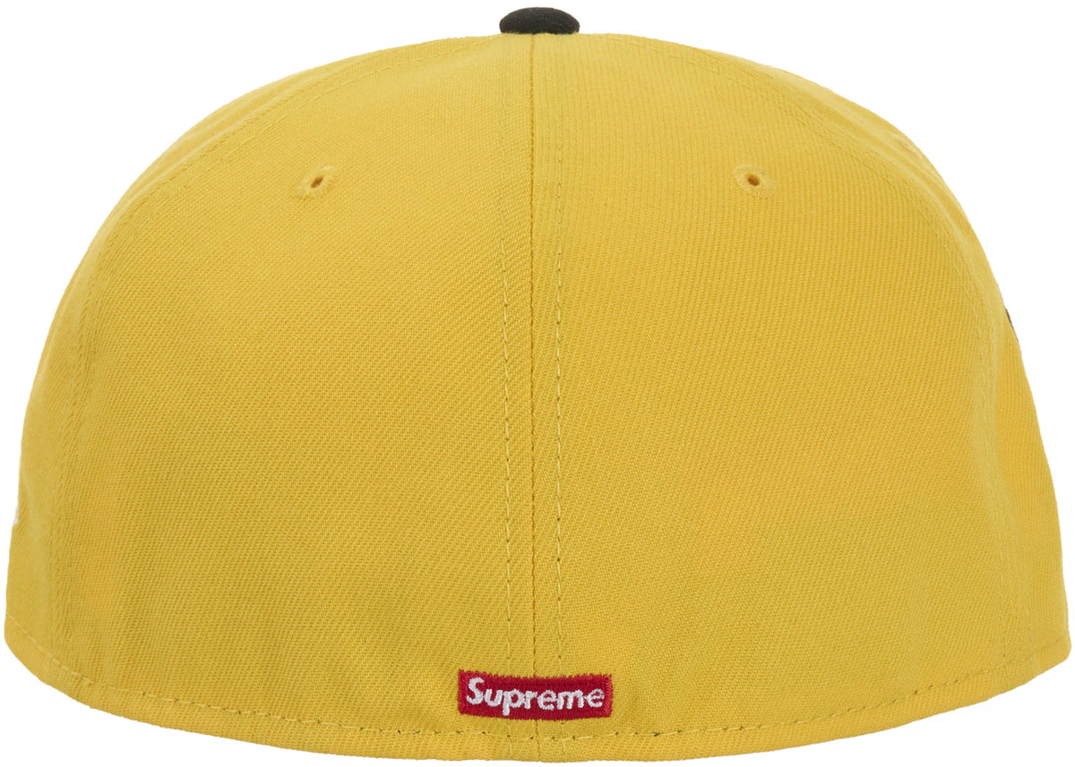Supreme New Era Reaper S Logo 59Fifty Fitted Hat Yellow - vue secondaire B