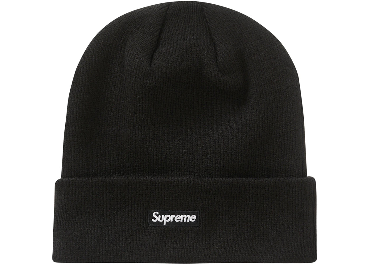 Supreme New Era S Logo Beanie (FW22) Black - vue secondaire A