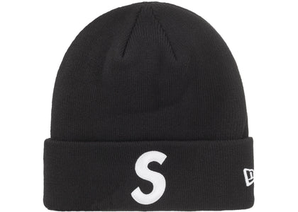 Supreme New Era S Logo Beanie (FW24) Black - authentic Supreme product
