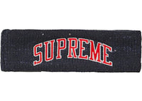 Supreme New Era Sequin Arc Logo Headband Navy