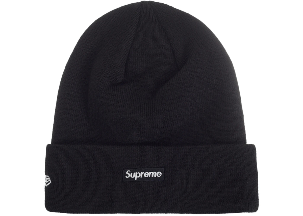 Supreme New Era Varsity Beanie Black - vue secondaire B