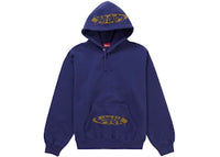 Supreme New World Order Hooded Sweatshirt Purple