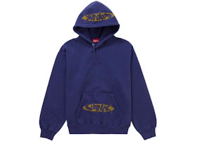 Supreme New World Order Hooded Sweatshirt Purple