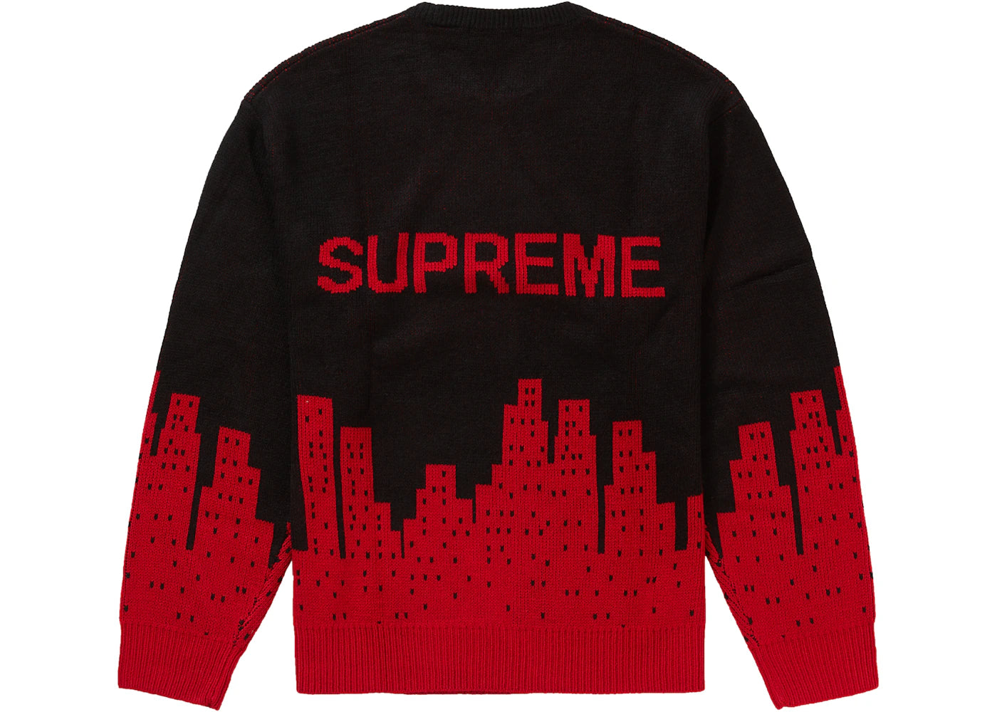 Supreme New York Sweater Black - vue secondaire B