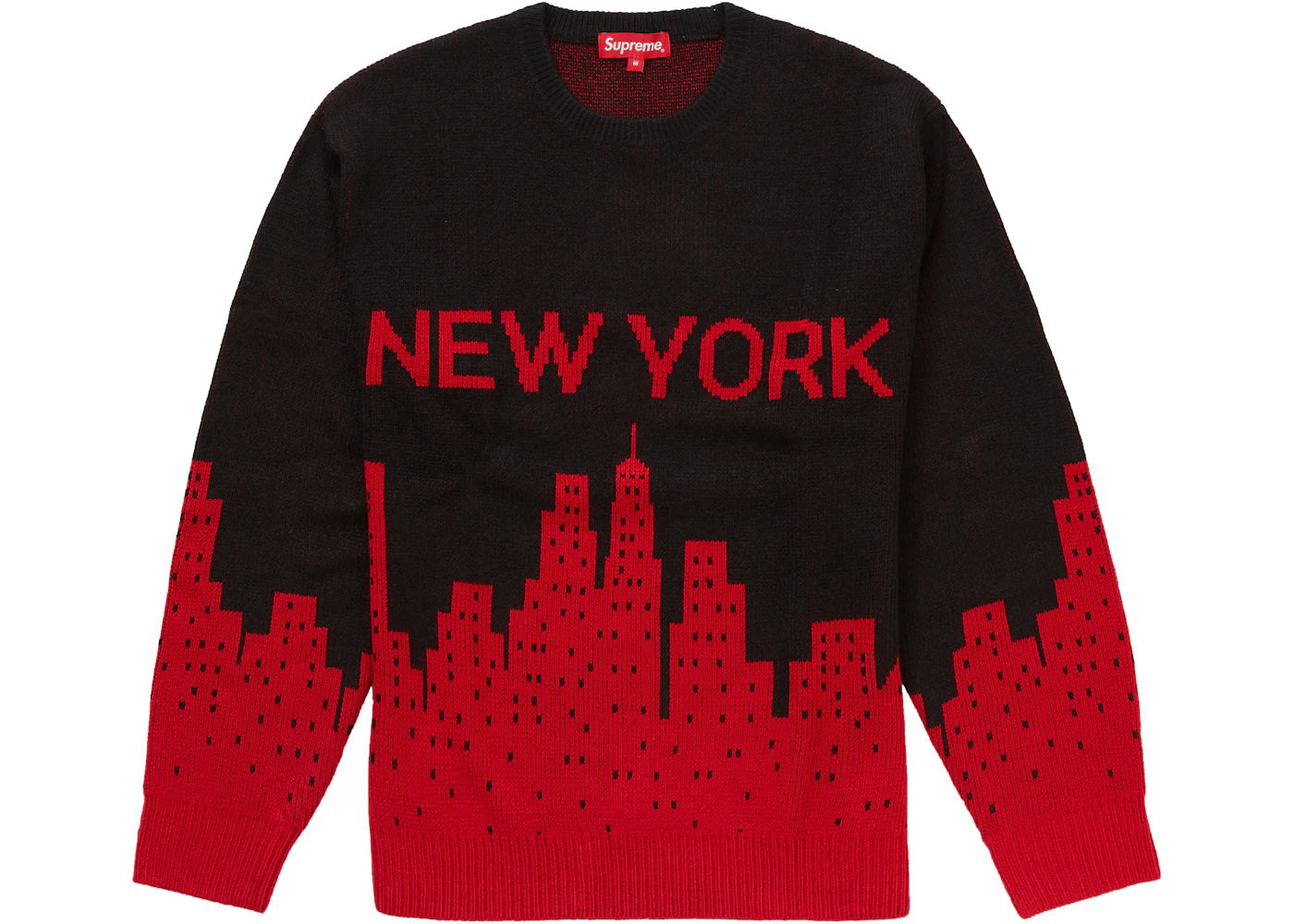 Supreme New York Sweater Black - vue secondaire A