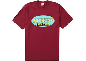 Supreme New York Tee Cardinal
