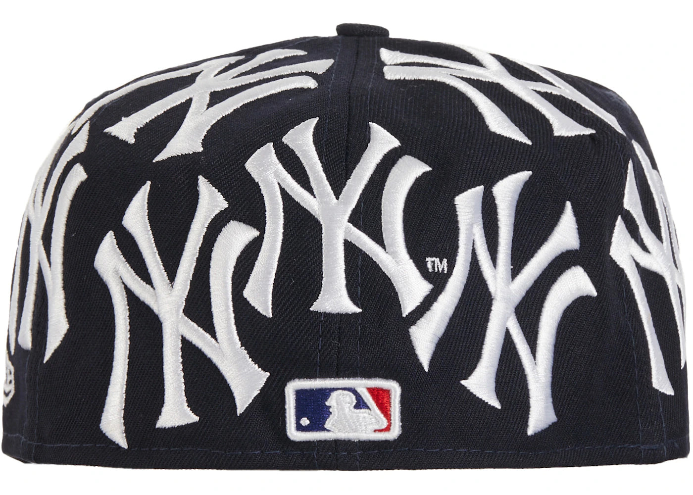 Supreme New York Yankees Box Logo New Era Navy - vue secondaire B