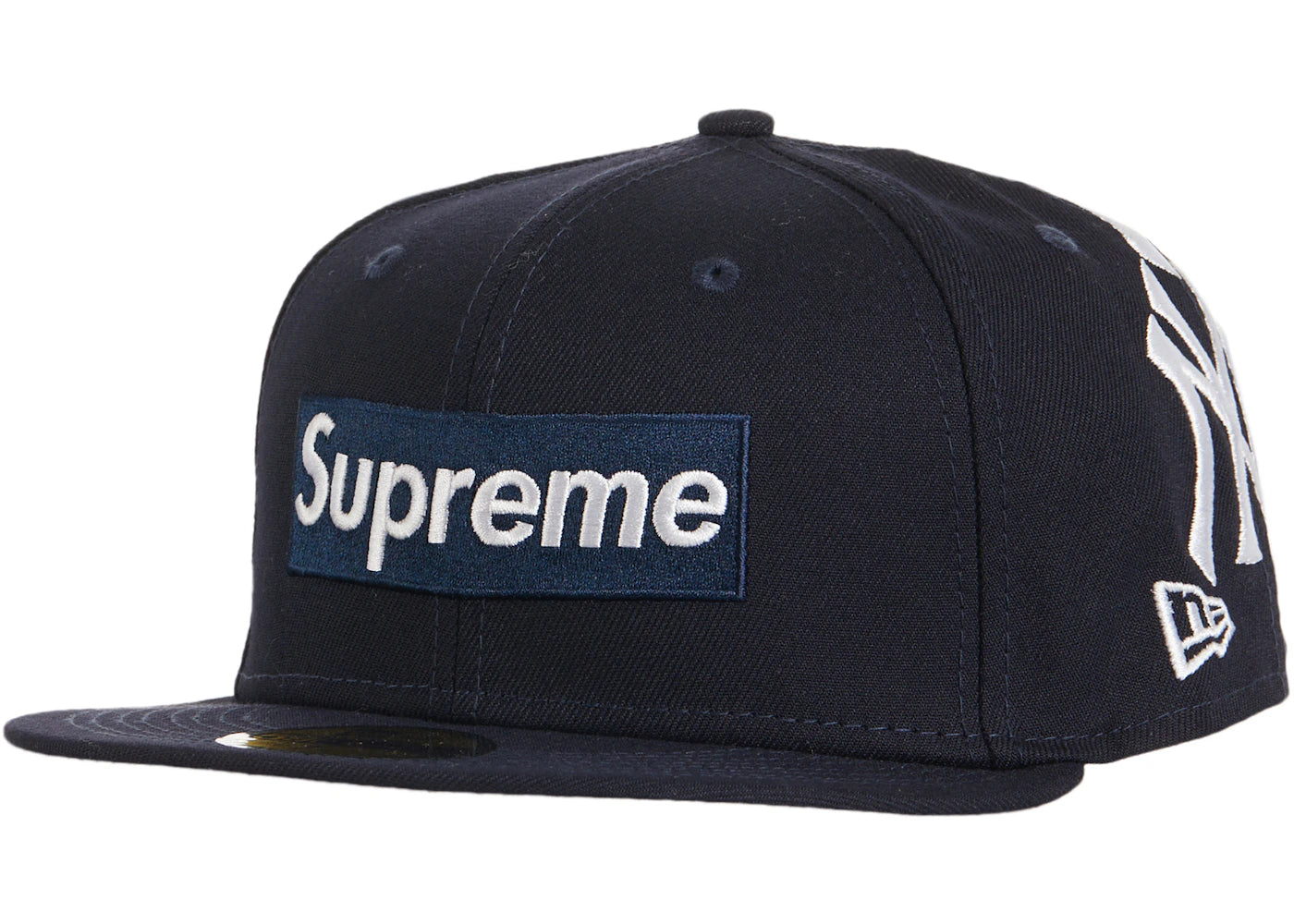Supreme New York Yankees Box Logo New Era Navy - vue secondaire A