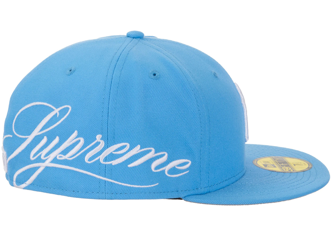 Supreme New York Yankees New Era 59Fifty Fitted Hat Aqua - vue secondaire B