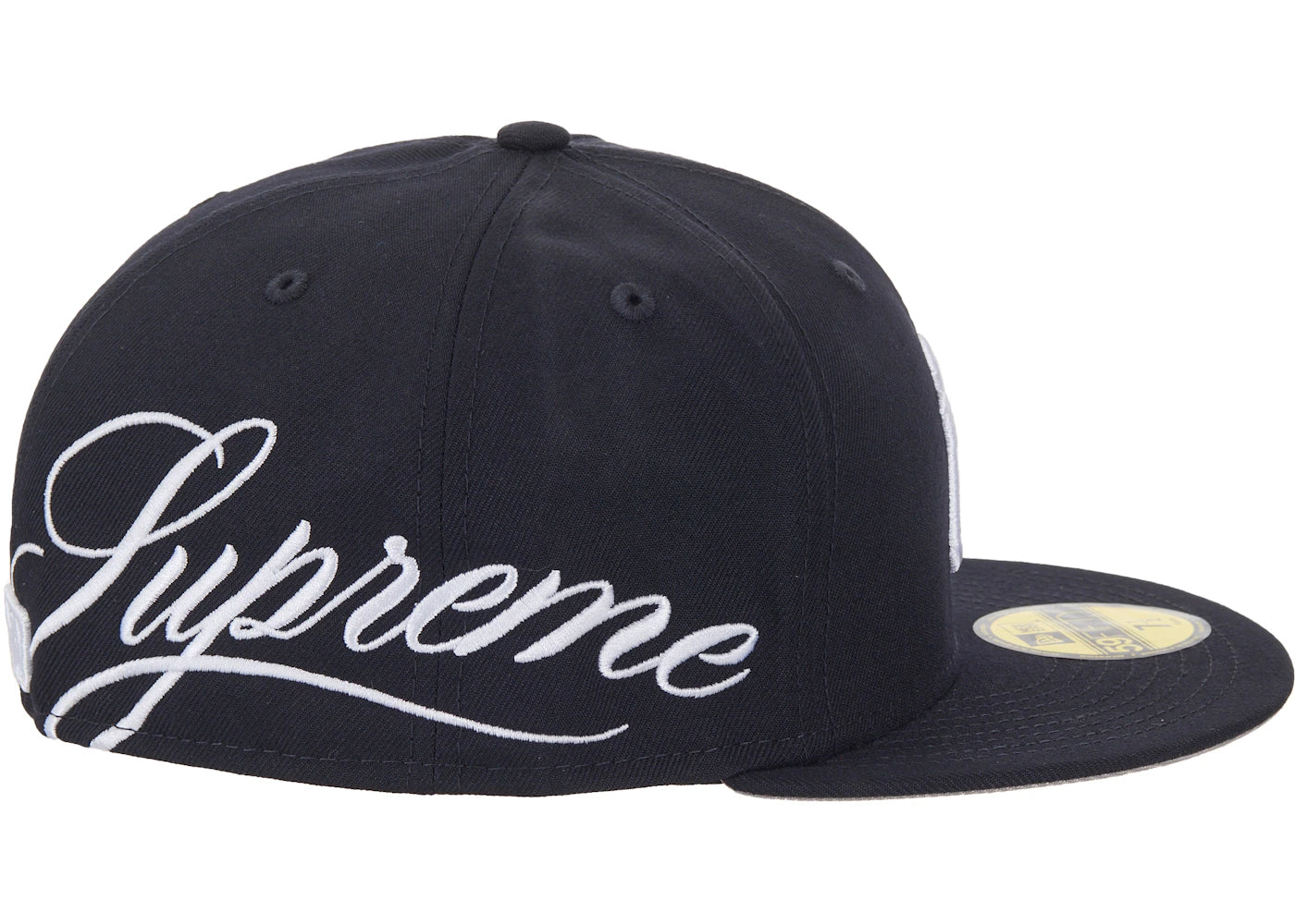 Supreme New York Yankees New Era 59Fifty Fitted Hat Navy - vue secondaire A