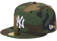 Supreme New York Yankees New Era 59Fifty Fitted Hat Woodland Camo