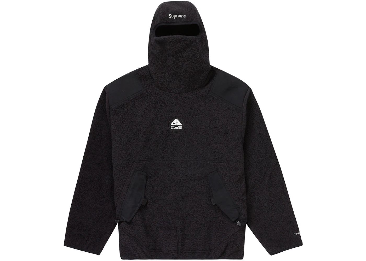 Supreme Nike ACG Fleece Pullover Black - vue 360