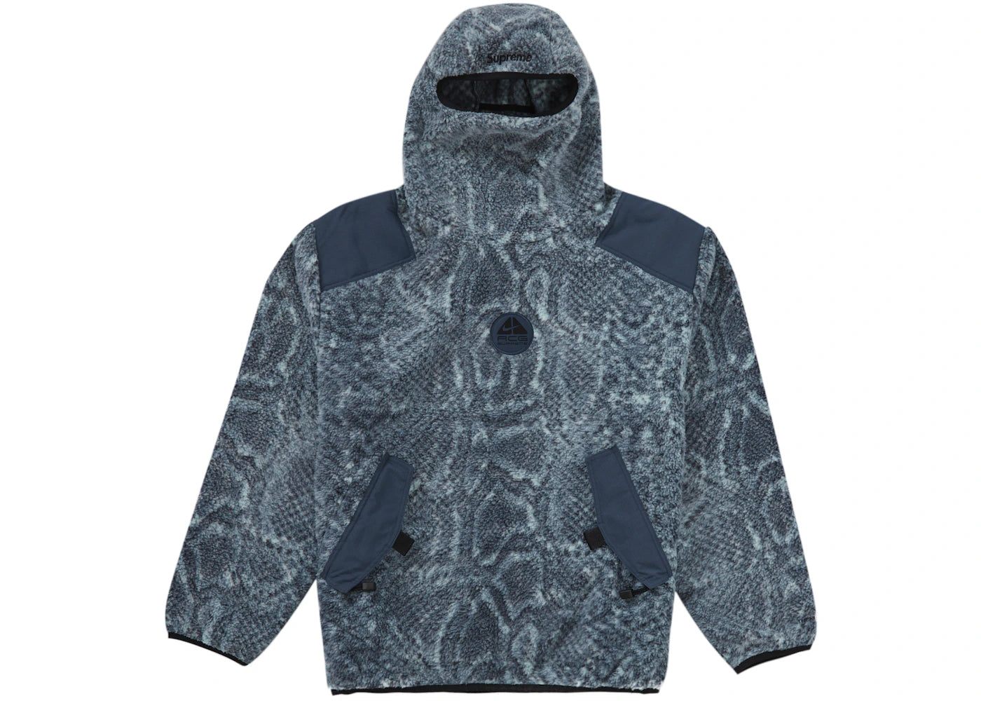Supreme Nike ACG Fleece Pullover Mint Snakeskin - vue 360