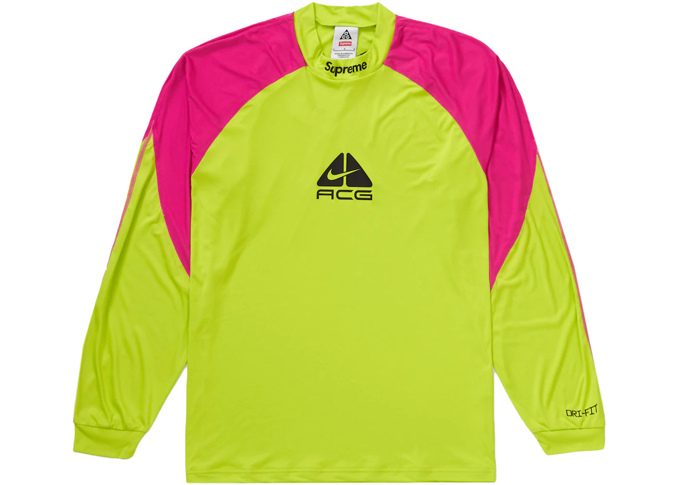 Supreme Nike ACG Jersey Pale Green - vue secondaire A